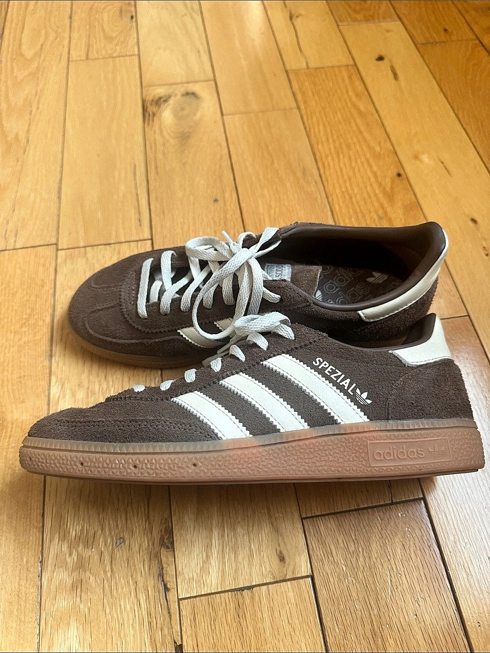 adidas Spezial Sneakers Brown & White US 8